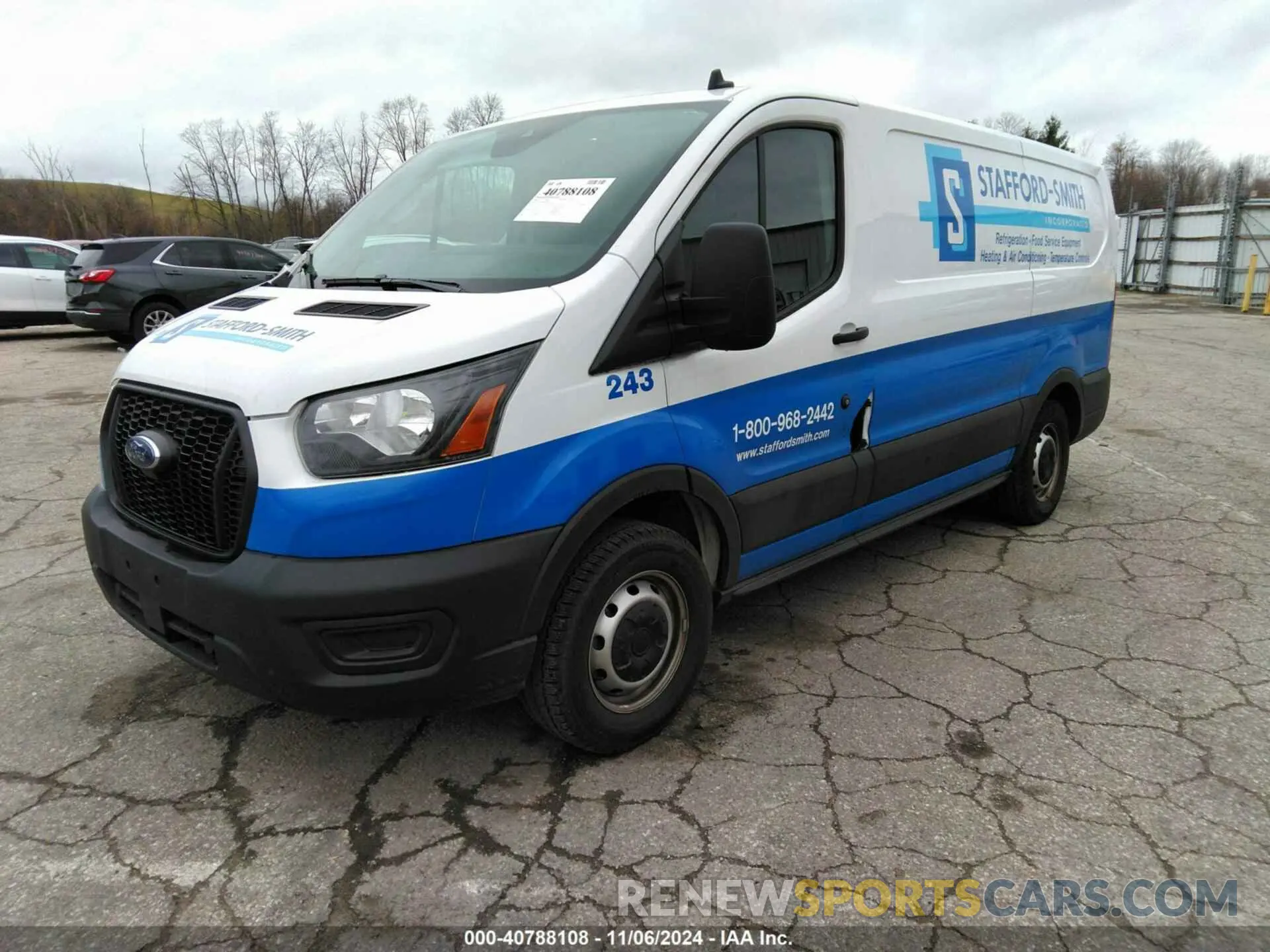 2 Photograph of a damaged car 1FTYE1Y89RKA72434 FORD TRANSIT-150 CARGO VAN 2024