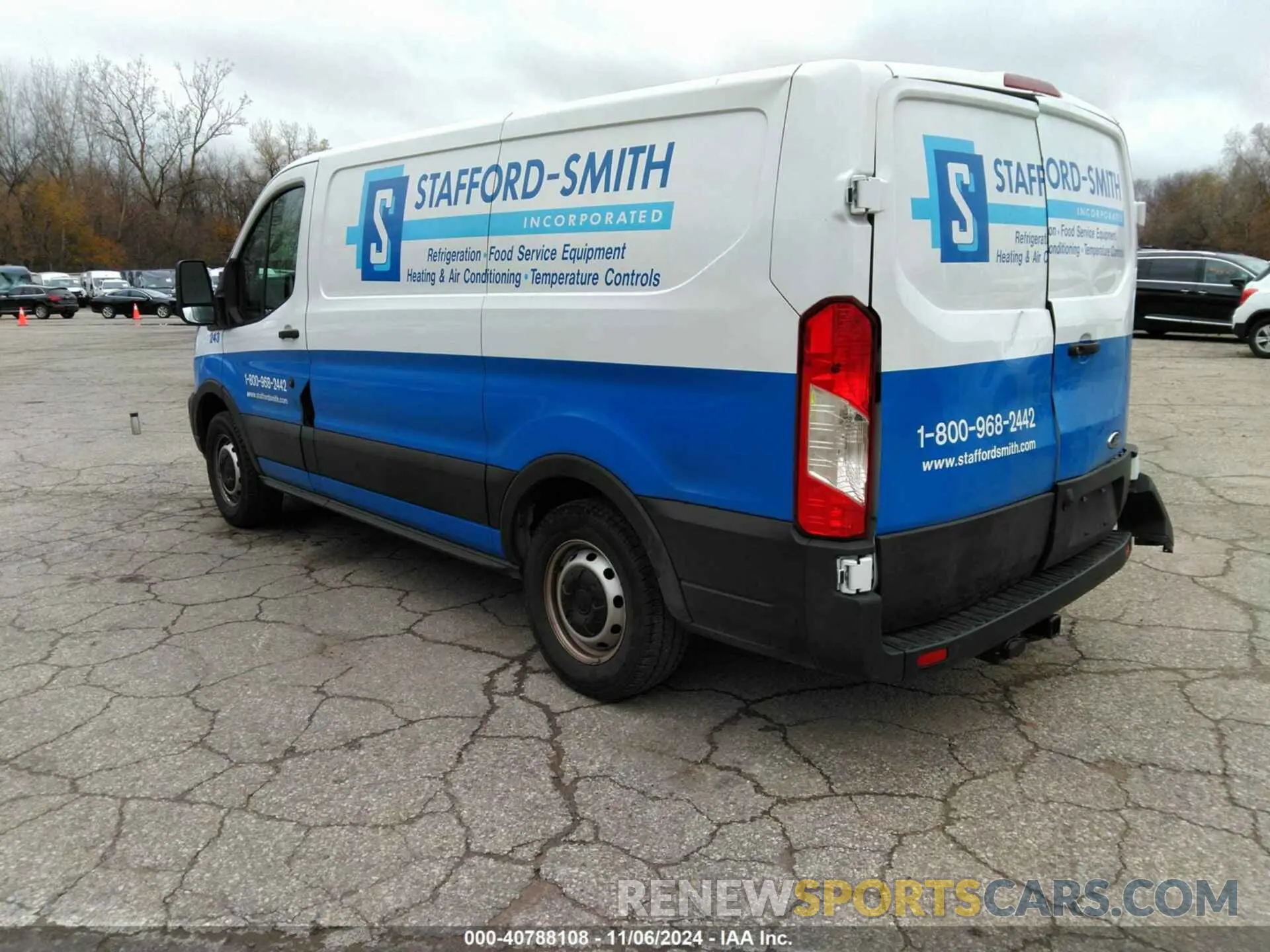 3 Photograph of a damaged car 1FTYE1Y89RKA72434 FORD TRANSIT-150 CARGO VAN 2024