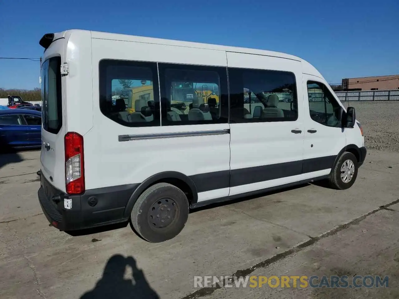 3 Photograph of a damaged car 1FBAX2CM9KKA36596 FORD TRANSIT 2019