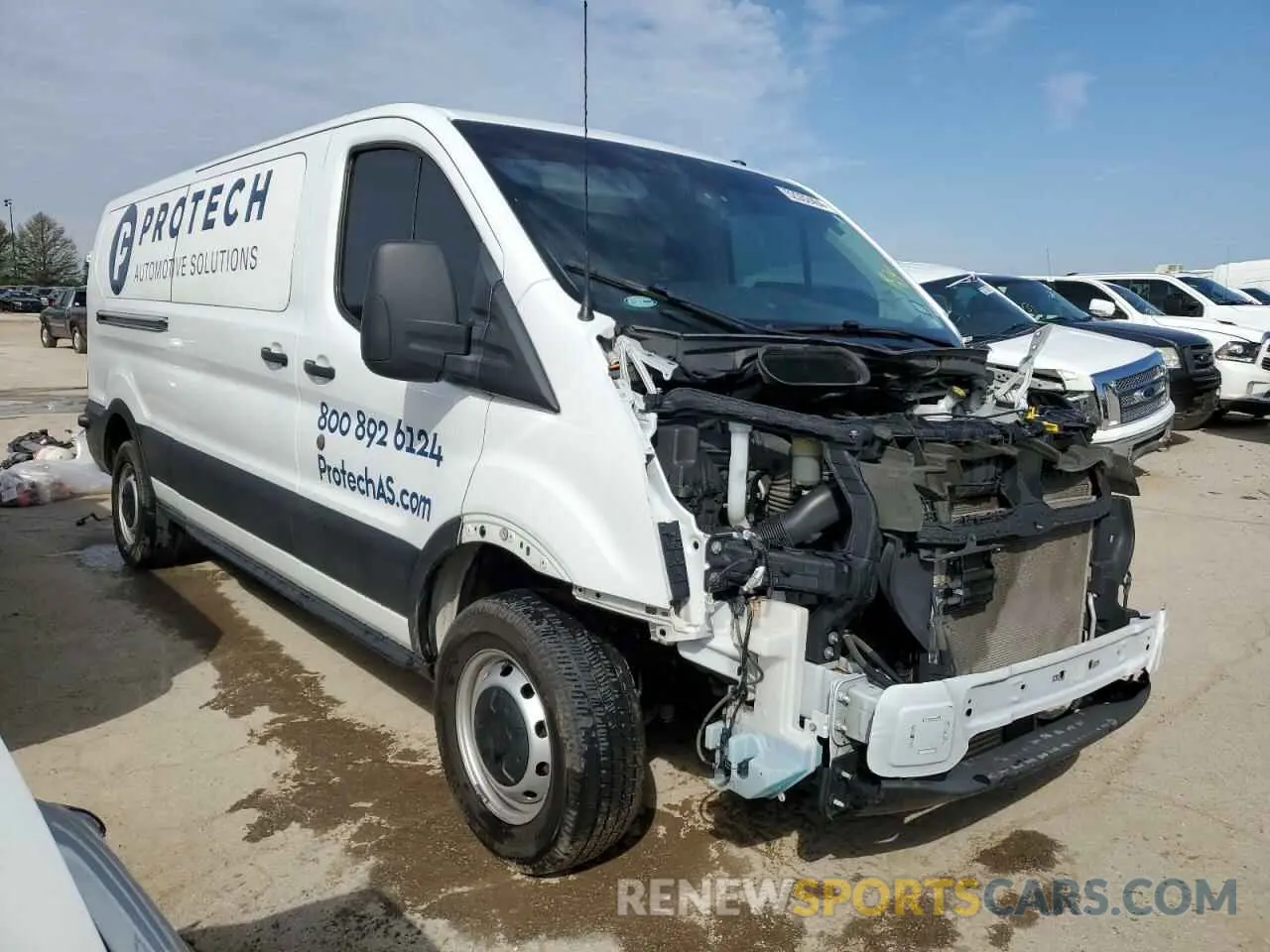 4 Photograph of a damaged car 1FBZX2YG1KKB55622 FORD TRANSIT 2019