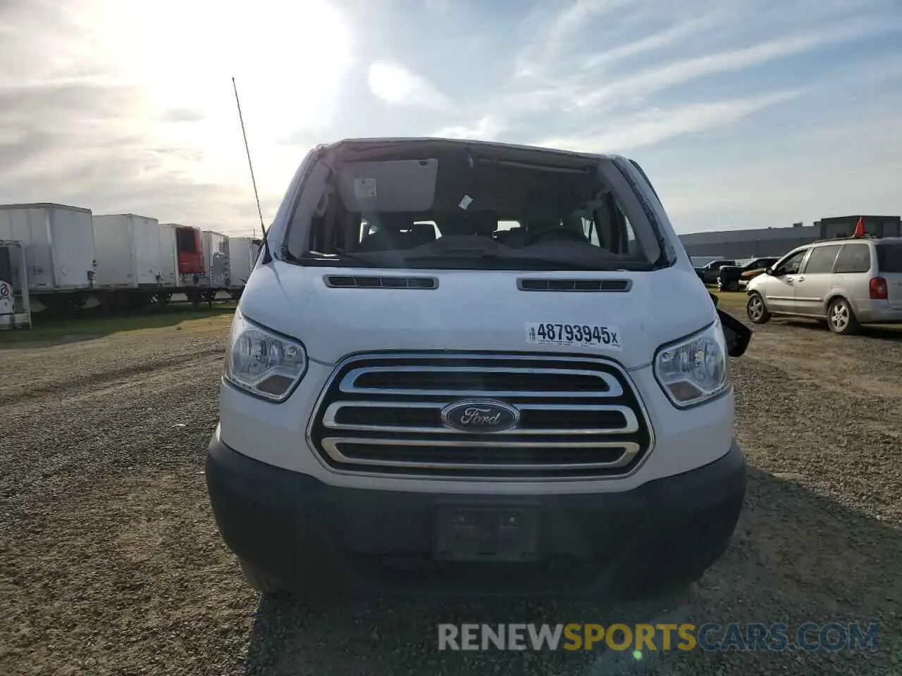 5 Photograph of a damaged car 1FBZX2ZM1KKA31922 FORD TRANSIT 2019