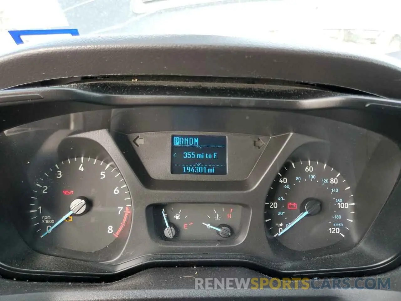 9 Photograph of a damaged car 1FBZX2ZM3KKB25025 FORD TRANSIT 2019