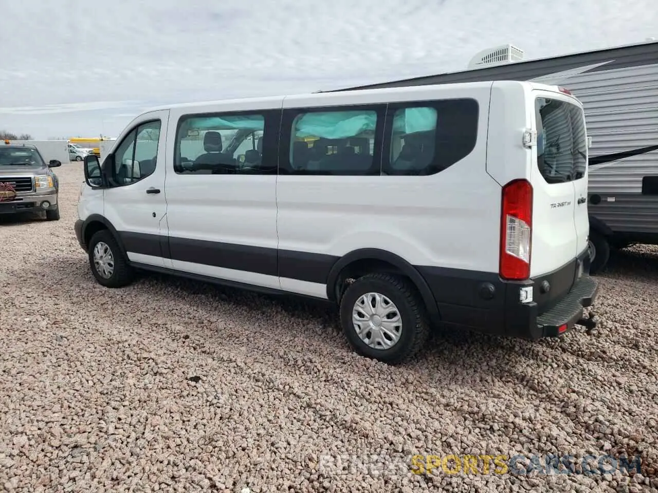 2 Photograph of a damaged car 1FBZX2ZM4KKB24336 FORD TRANSIT 2019
