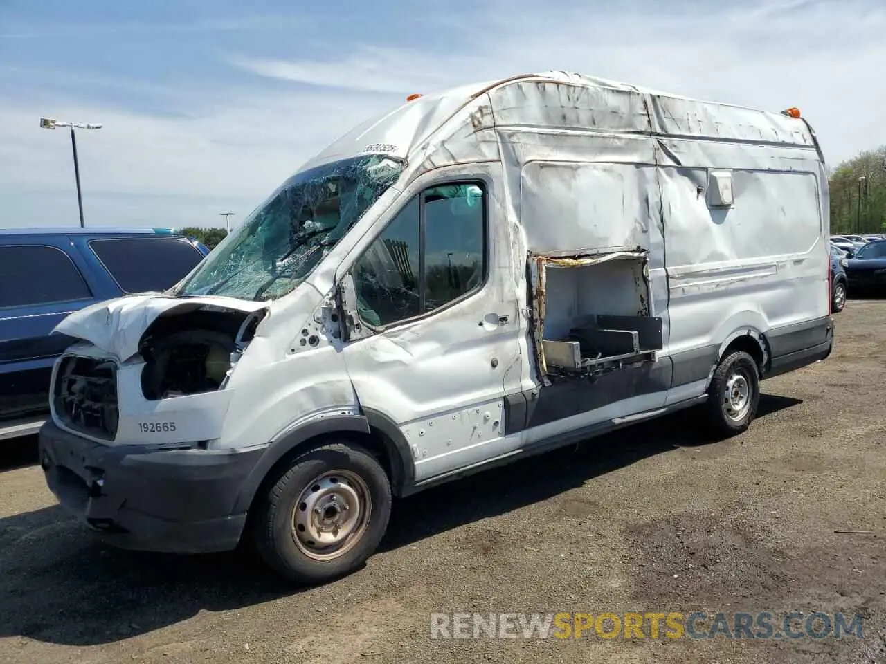1 Photograph of a damaged car 1FTBW3XM7KKA95410 FORD TRANSIT 2019