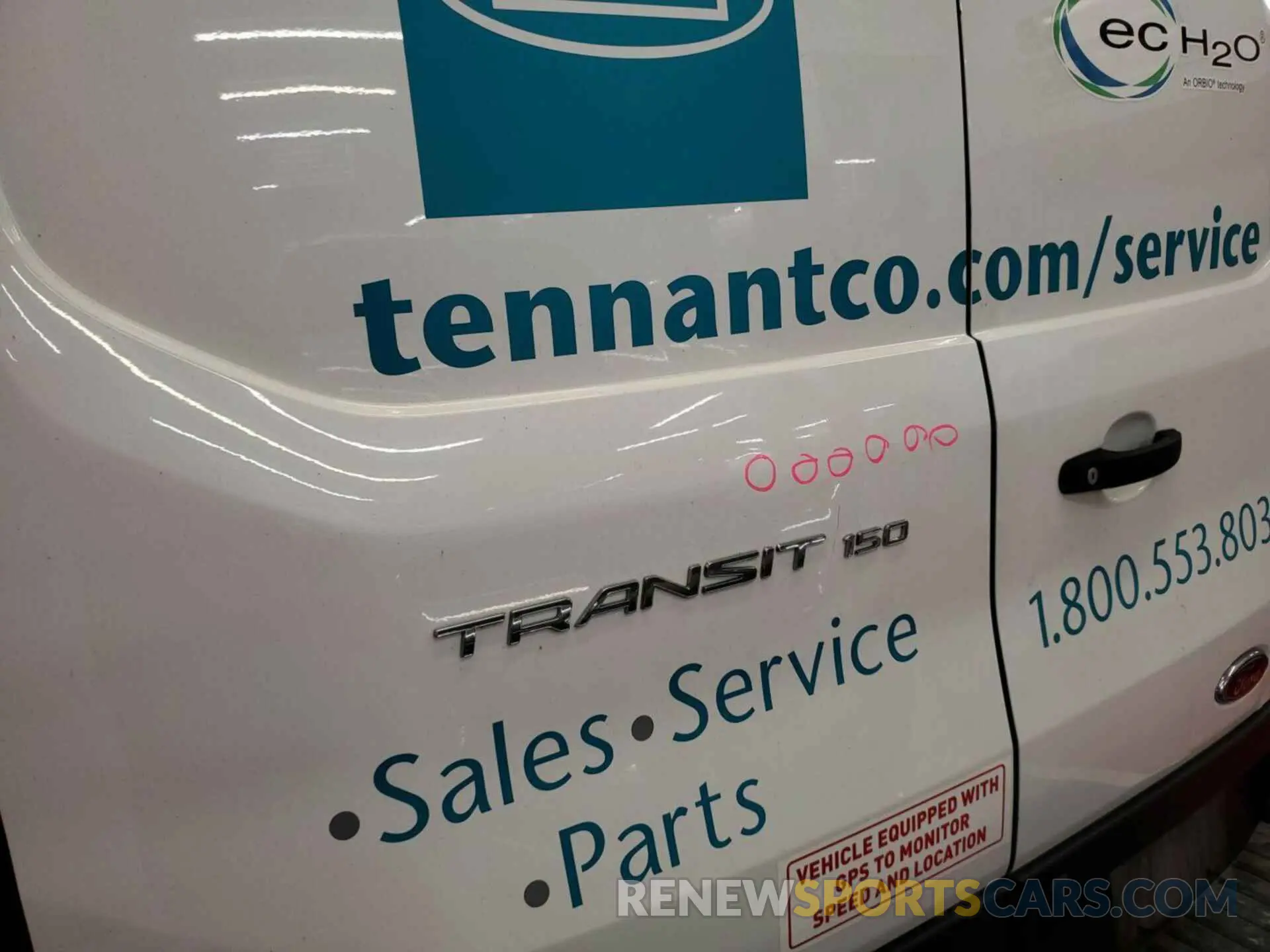 9 Photograph of a damaged car 1FTYE1YMXKKA31832 FORD TRANSIT 2019