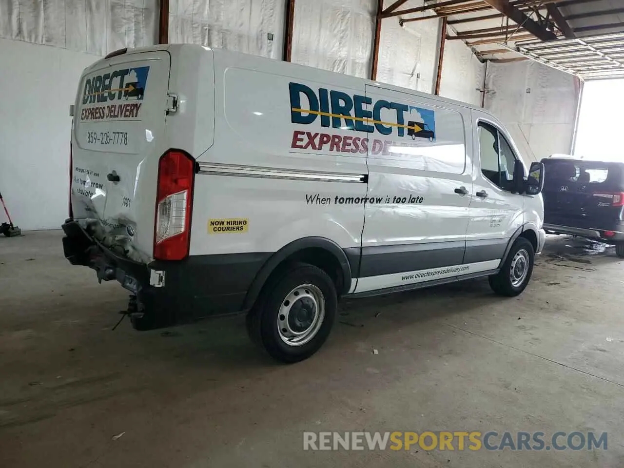 3 Photograph of a damaged car 1FTYE1YMXKKB70973 FORD TRANSIT 2019