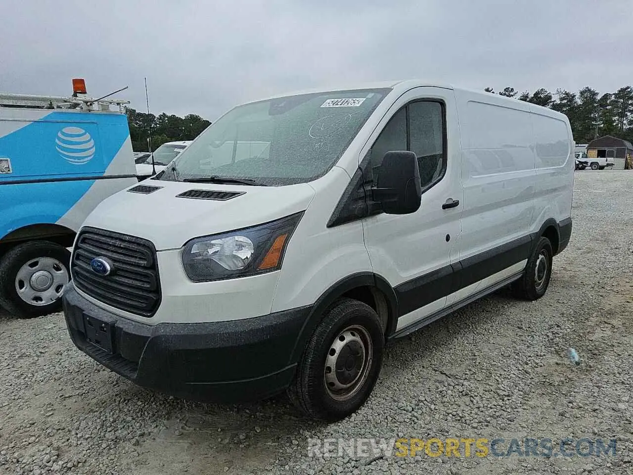 1 Photograph of a damaged car 1FTYE1ZM4KKB88108 FORD TRANSIT 2019
