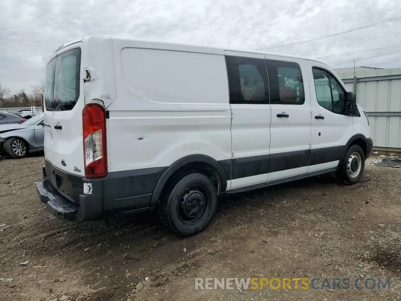 3 Photograph of a damaged car 1FTYE1ZM6KKB37919 FORD TRANSIT 2019