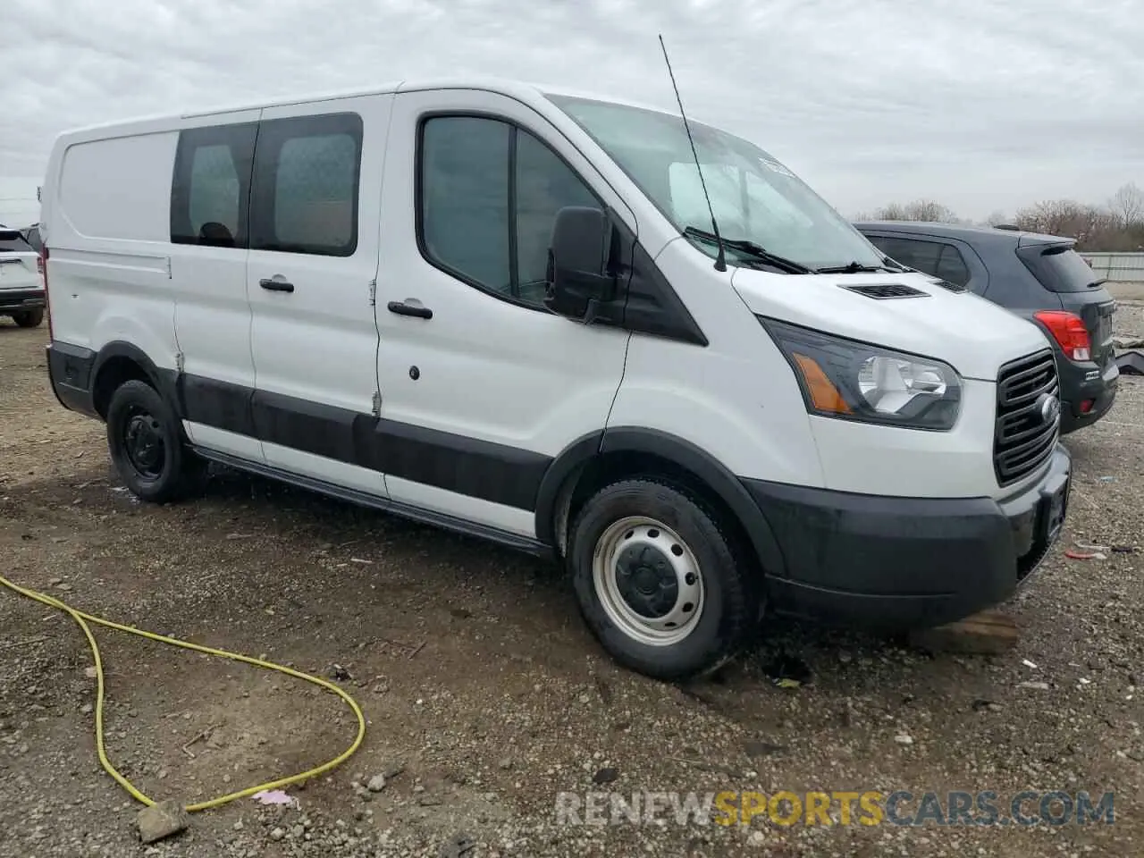 4 Photograph of a damaged car 1FTYE1ZM6KKB37919 FORD TRANSIT 2019