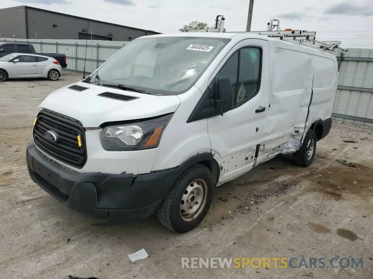 1 Photograph of a damaged car 1FTYE1ZM8KKA54637 FORD TRANSIT 2019