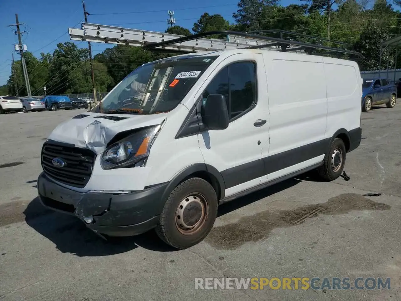 1 Photograph of a damaged car 1FTYE1ZM9KKB79355 FORD TRANSIT 2019