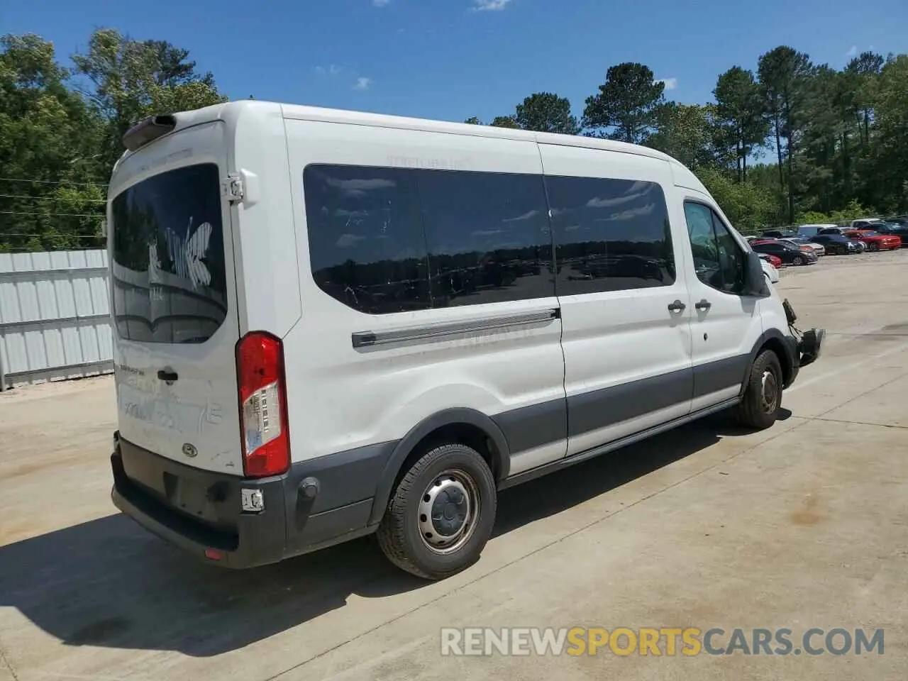 3 Photograph of a damaged car 1FTYE2CM7KKA21210 FORD TRANSIT 2019