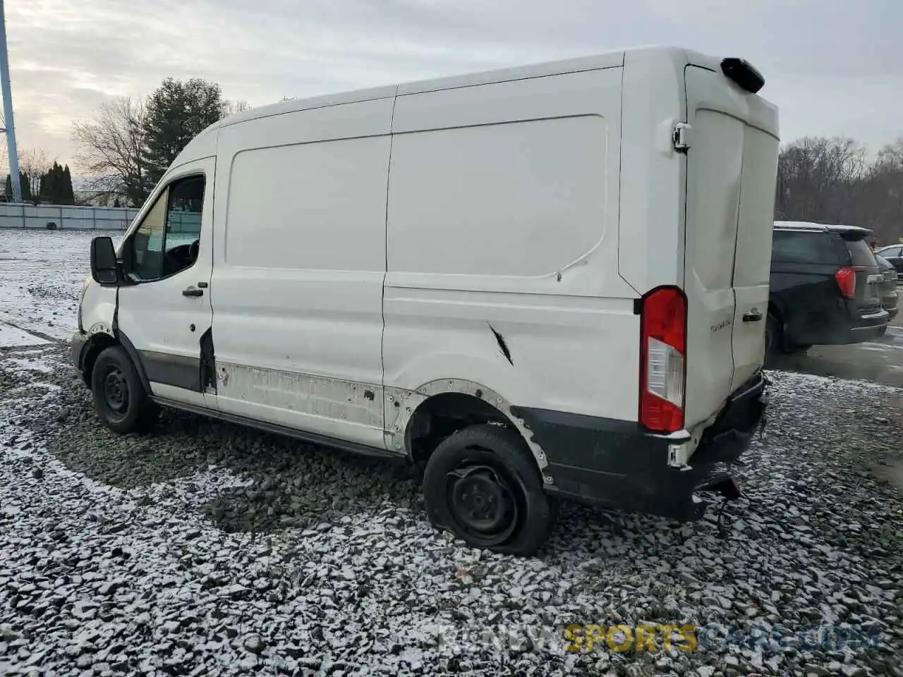 2 Photograph of a damaged car 1FTYR1CM9KKB23140 FORD TRANSIT 2019