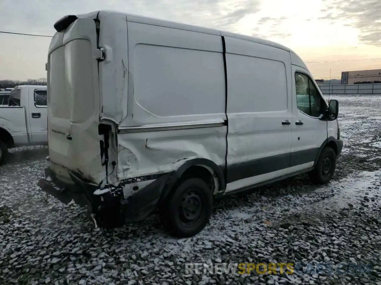 3 Photograph of a damaged car 1FTYR1CM9KKB23140 FORD TRANSIT 2019