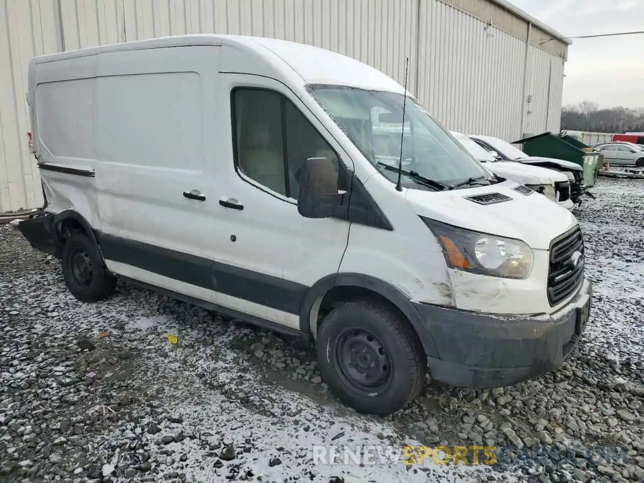 4 Photograph of a damaged car 1FTYR1CM9KKB23140 FORD TRANSIT 2019