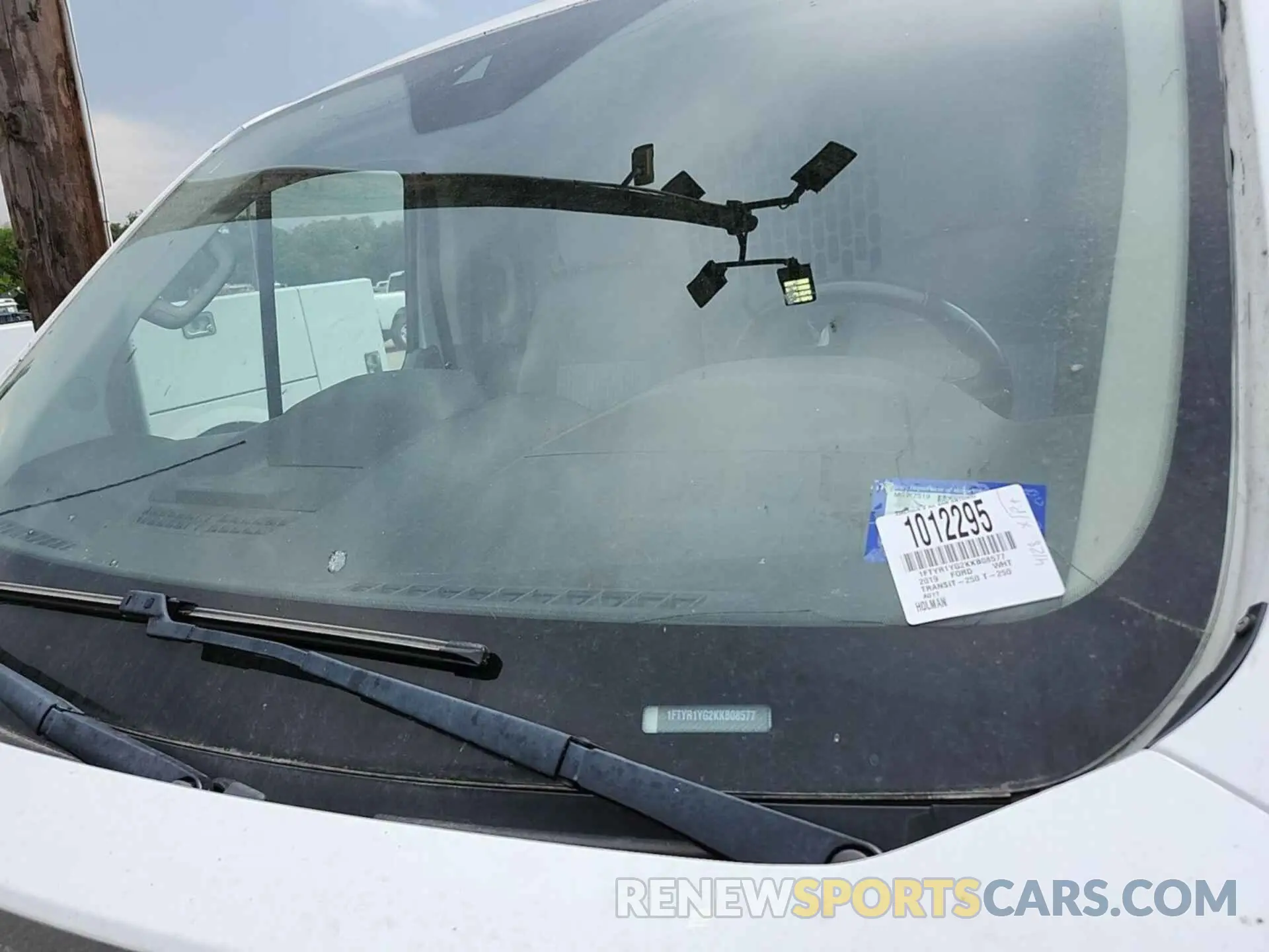 2 Photograph of a damaged car 1FTYR1YG2KKB08577 FORD TRANSIT 2019