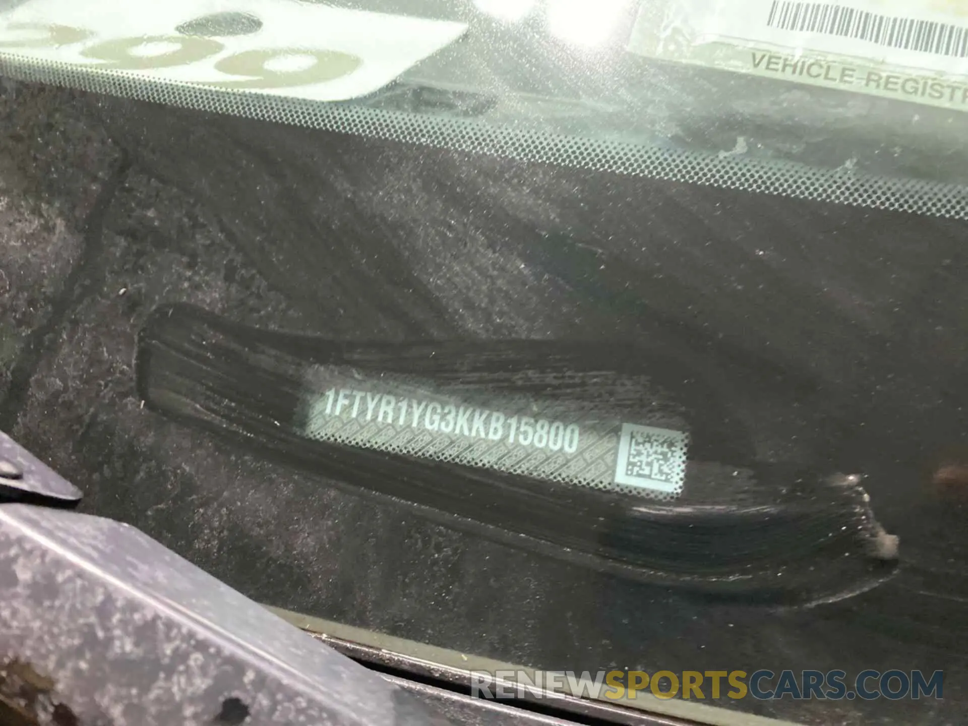 27 Photograph of a damaged car 1FTYR1YG3KKB15800 FORD TRANSIT 2019