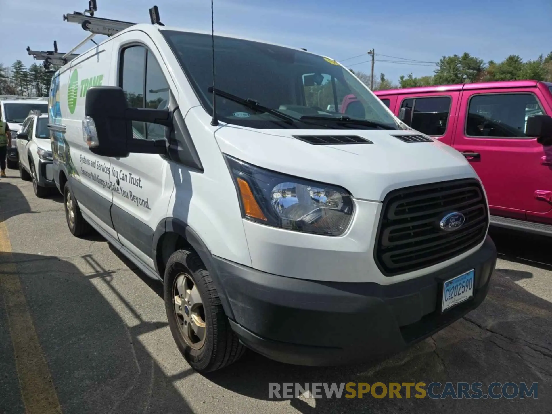 42 Photograph of a damaged car 1FTYR1YG3KKB48117 FORD TRANSIT 2019