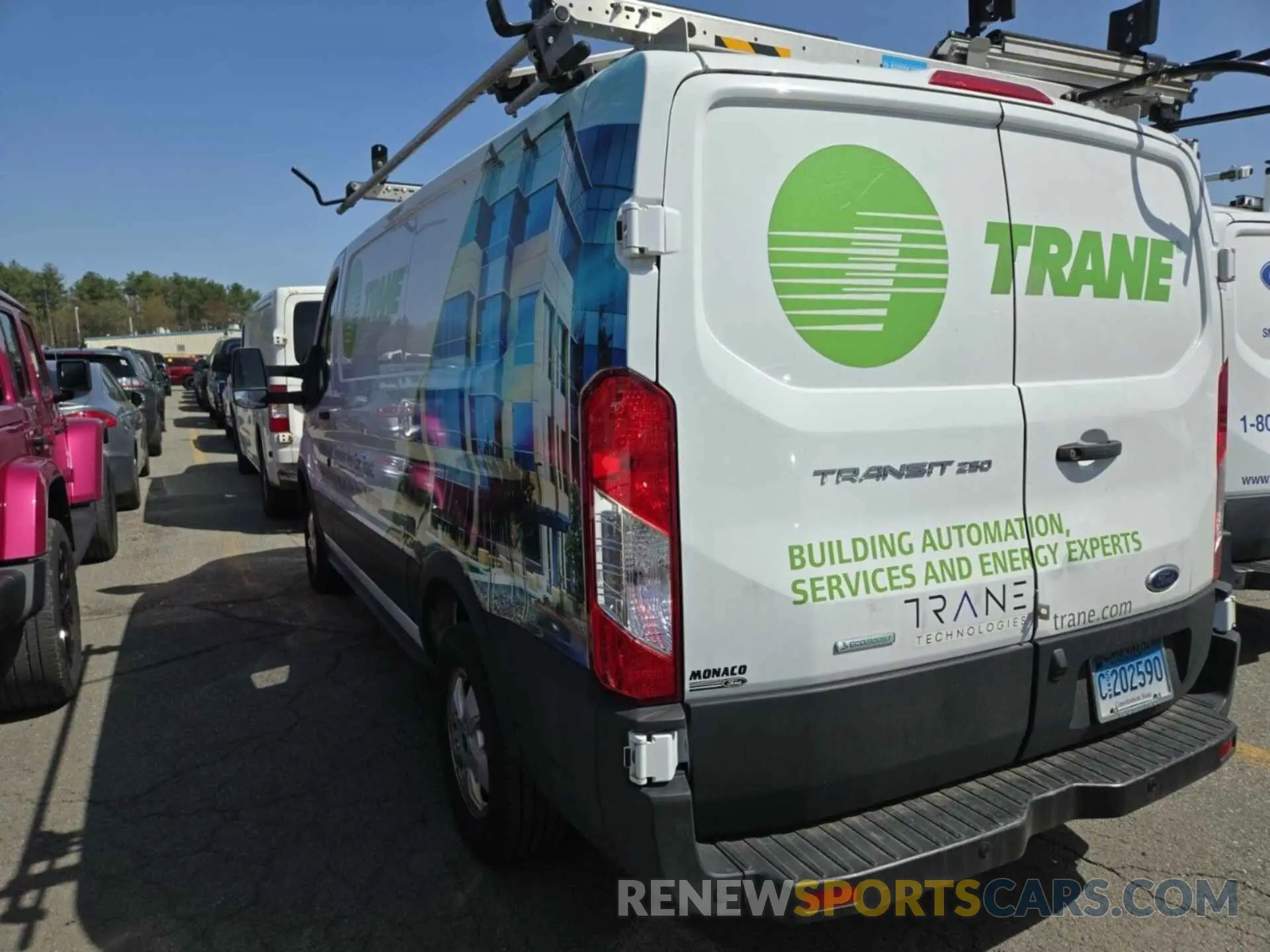 63 Photograph of a damaged car 1FTYR1YG3KKB48117 FORD TRANSIT 2019