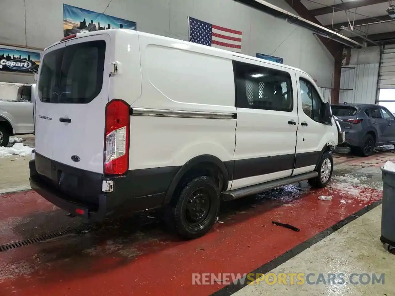 3 Photograph of a damaged car 1FTYR1YM1KKB34996 FORD TRANSIT 2019