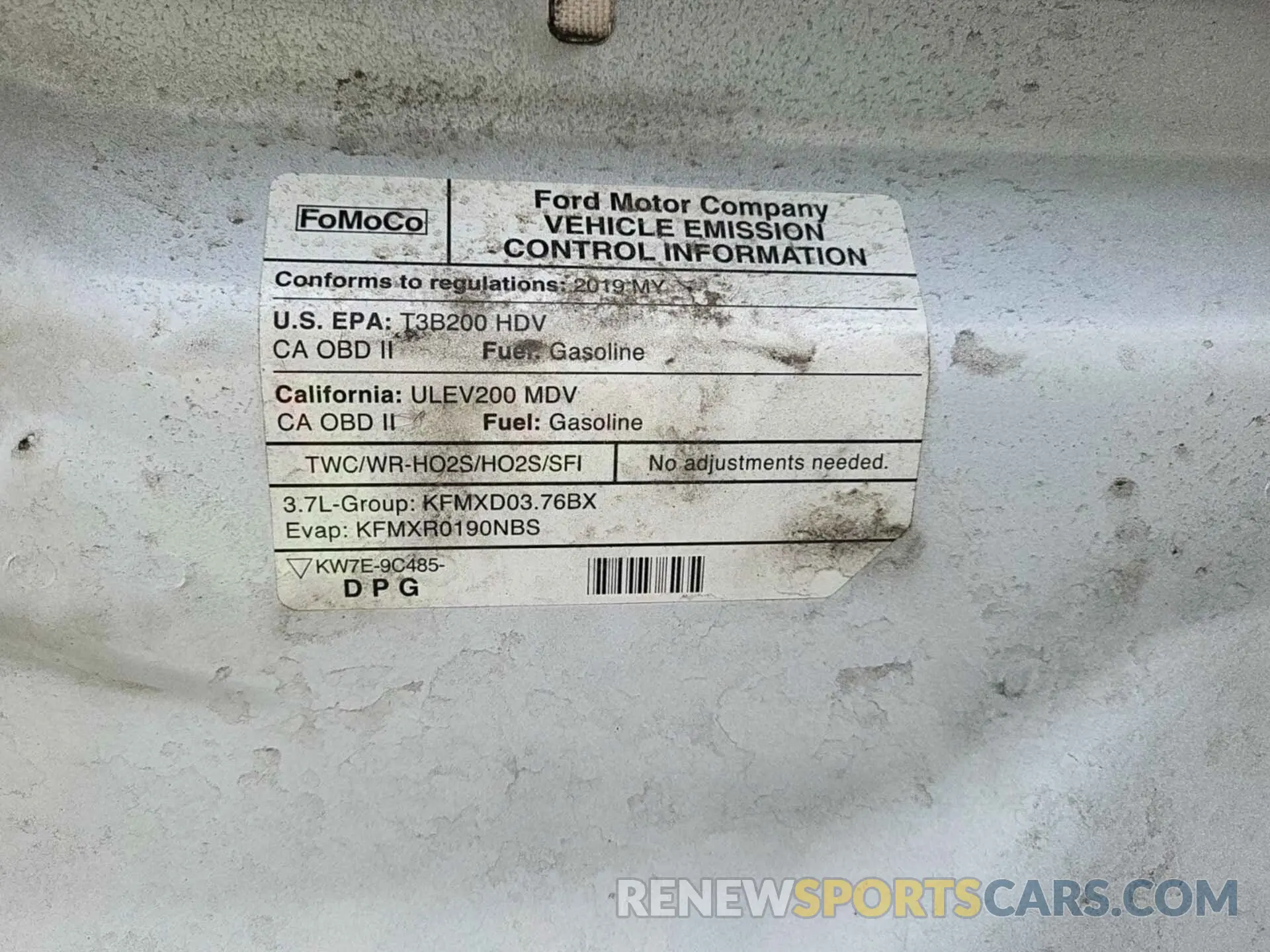 12 Photograph of a damaged car 1FTYR1YM2KKB51144 FORD TRANSIT 2019