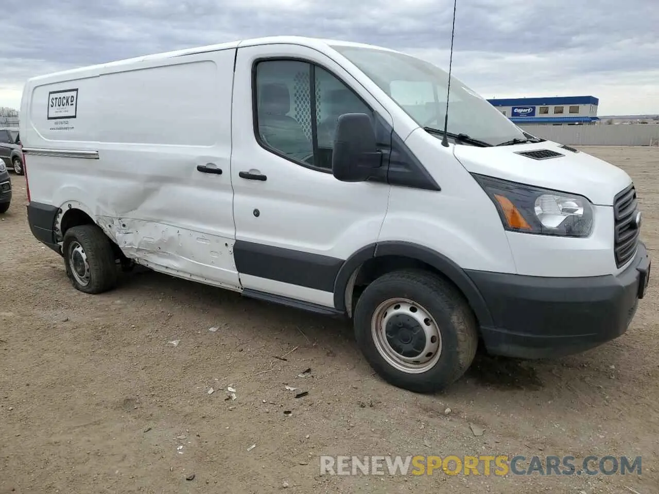 4 Photograph of a damaged car 1FTYR1YM3KKA34592 FORD TRANSIT 2019