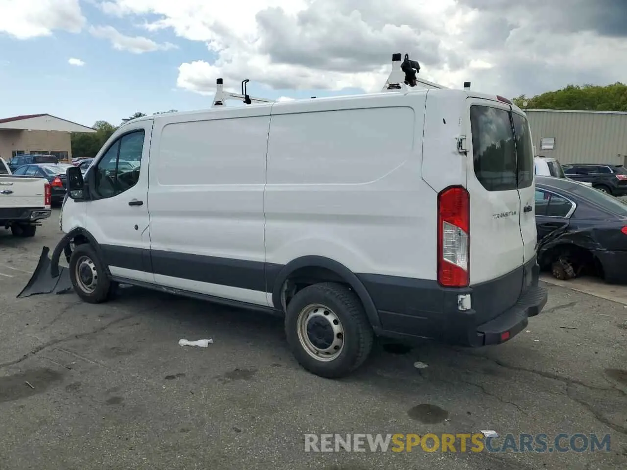 2 Photograph of a damaged car 1FTYR1YMXKKB37492 FORD TRANSIT 2019