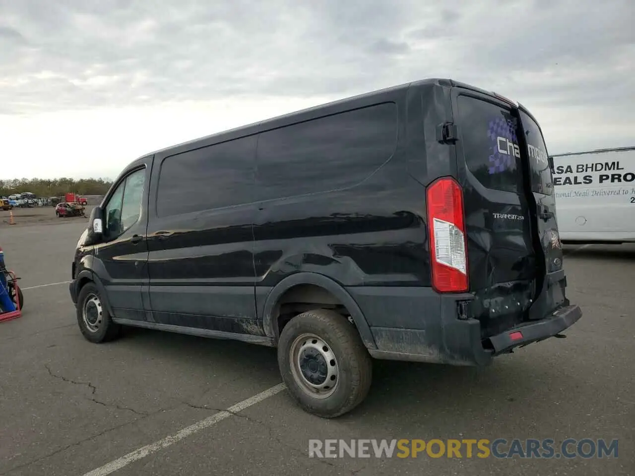 2 Photograph of a damaged car 1FTYR1ZM0KKA84431 FORD TRANSIT 2019