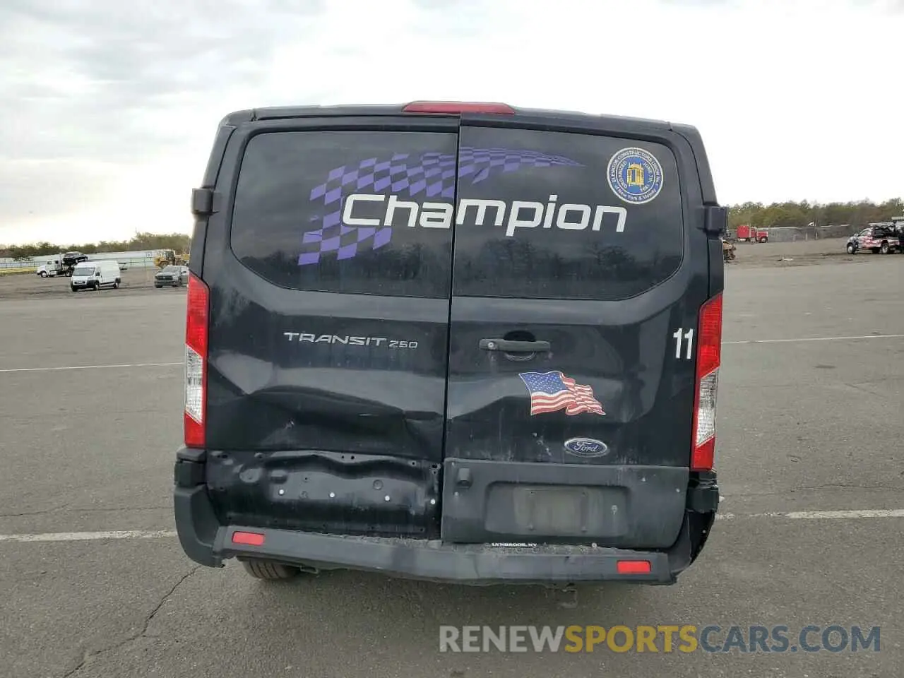 6 Photograph of a damaged car 1FTYR1ZM0KKA84431 FORD TRANSIT 2019