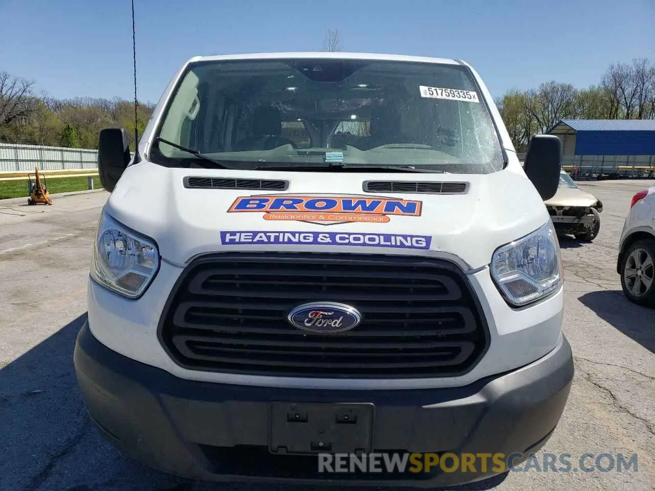 5 Photograph of a damaged car 1FTYR1ZM1KKB34575 FORD TRANSIT 2019