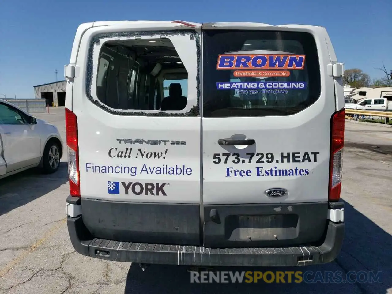 6 Photograph of a damaged car 1FTYR1ZM1KKB34575 FORD TRANSIT 2019