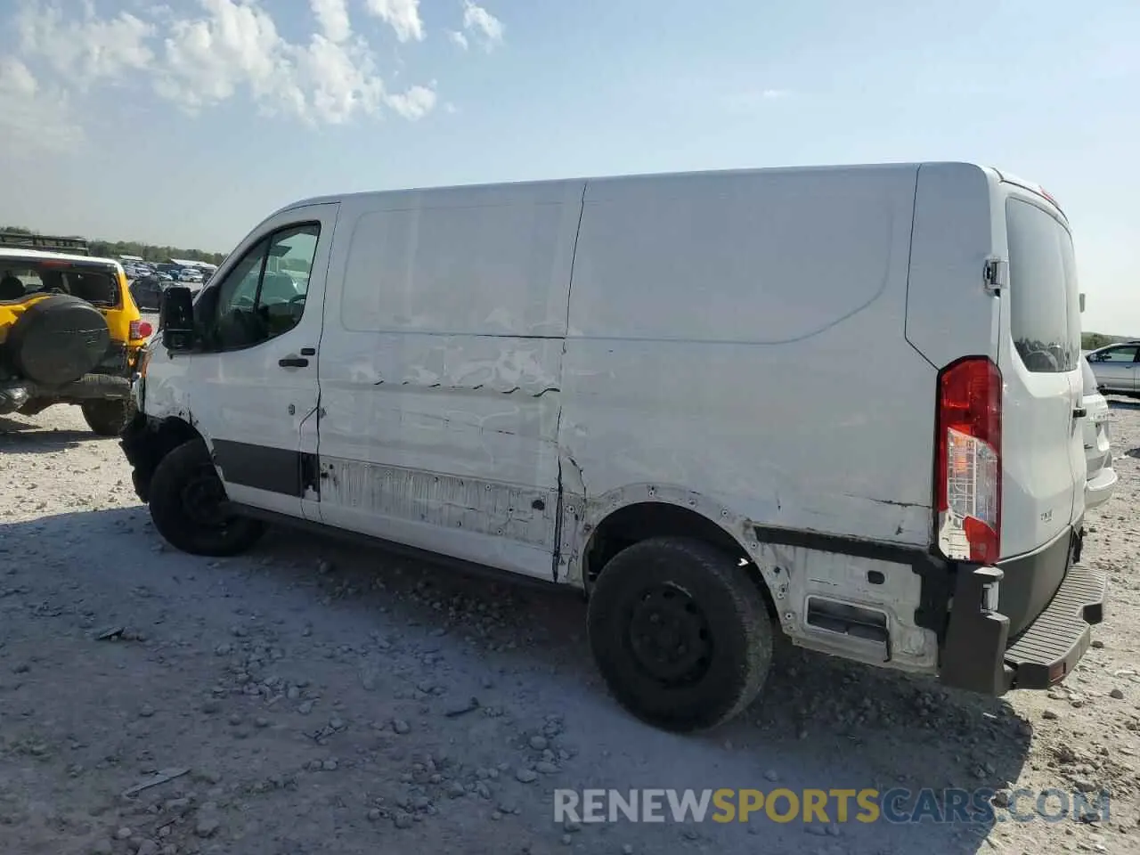 2 Photograph of a damaged car 1FTYR1ZM3KKB40071 FORD TRANSIT 2019