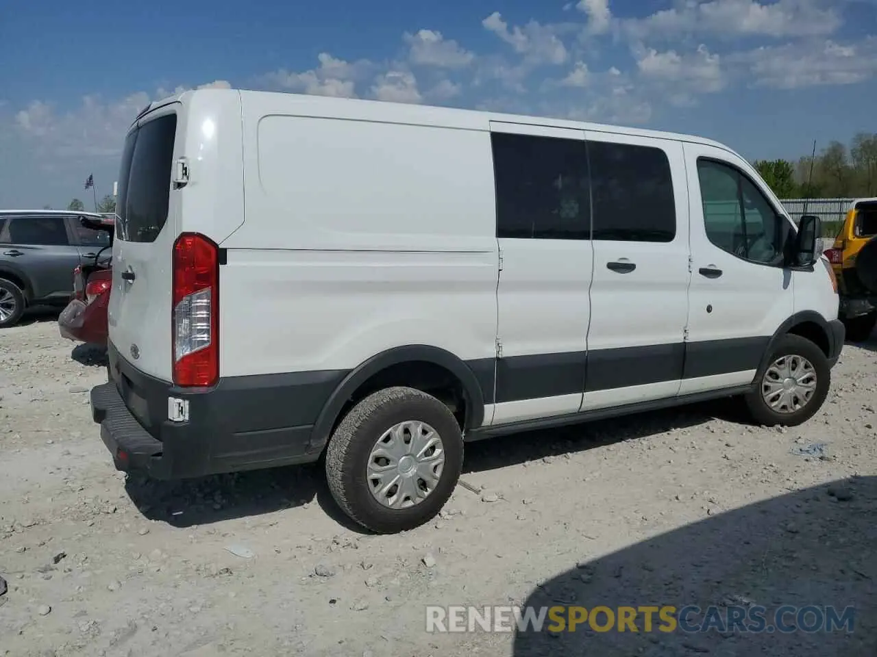 3 Photograph of a damaged car 1FTYR1ZM3KKB40071 FORD TRANSIT 2019