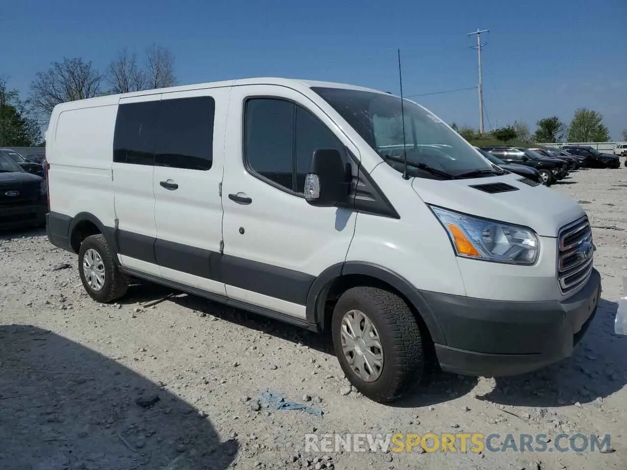 4 Photograph of a damaged car 1FTYR1ZM3KKB40071 FORD TRANSIT 2019