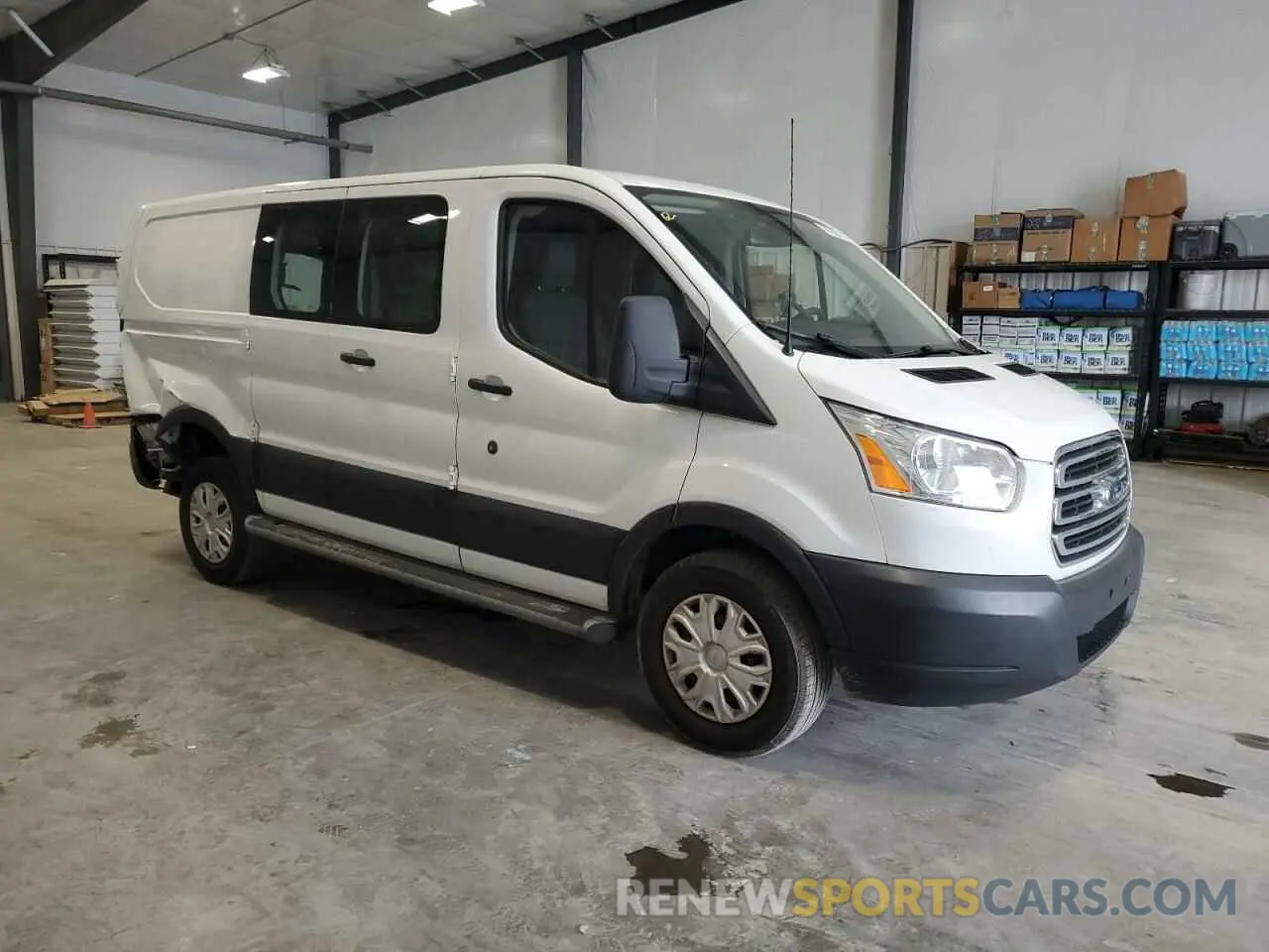 4 Photograph of a damaged car 1FTYR1ZM9KKB51799 FORD TRANSIT 2019
