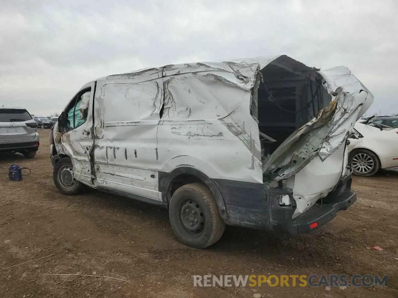 2 Photograph of a damaged car 1FTYR1ZMXKKB46742 FORD TRANSIT 2019
