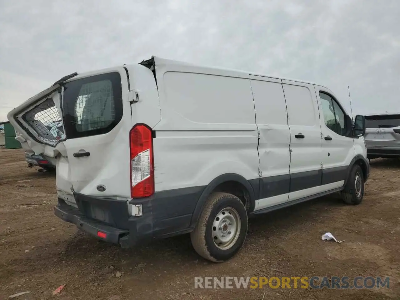 3 Photograph of a damaged car 1FTYR1ZMXKKB46742 FORD TRANSIT 2019