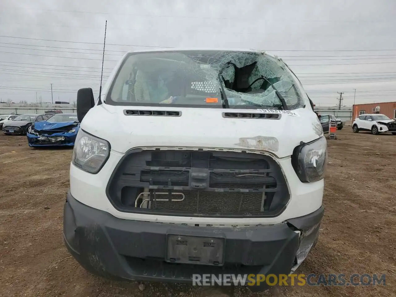 5 Photograph of a damaged car 1FTYR1ZMXKKB46742 FORD TRANSIT 2019