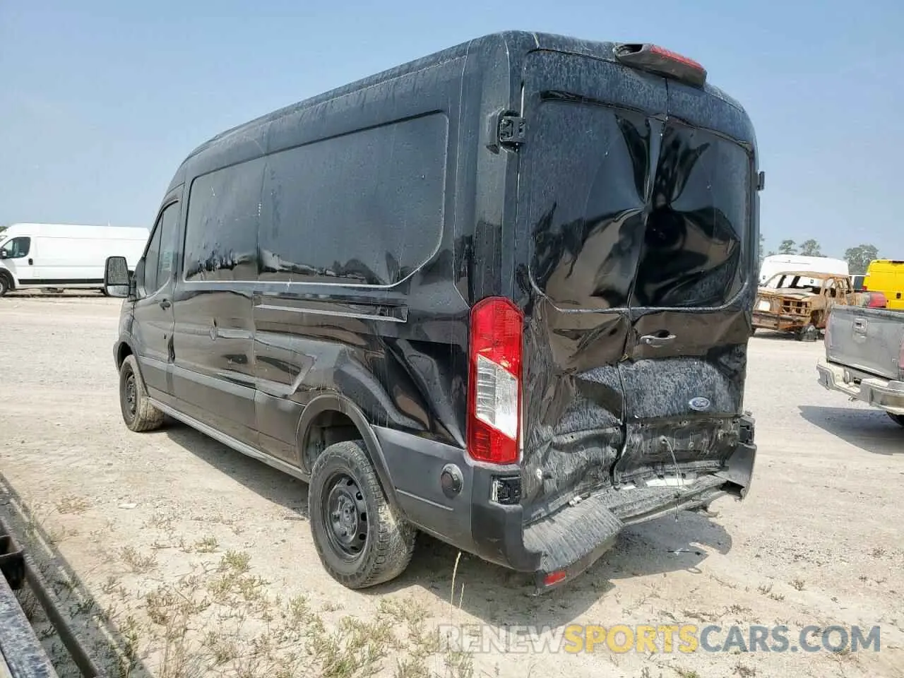 2 Photograph of a damaged car 1FTYR2CM1KKA09221 FORD TRANSIT 2019