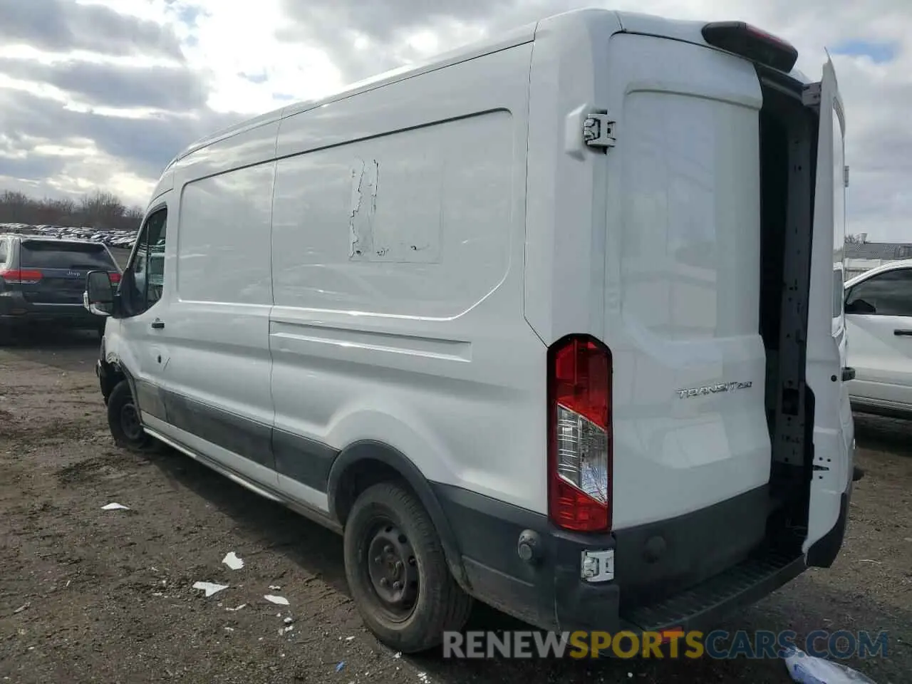 2 Photograph of a damaged car 1FTYR2CM1KKA58192 FORD TRANSIT 2019