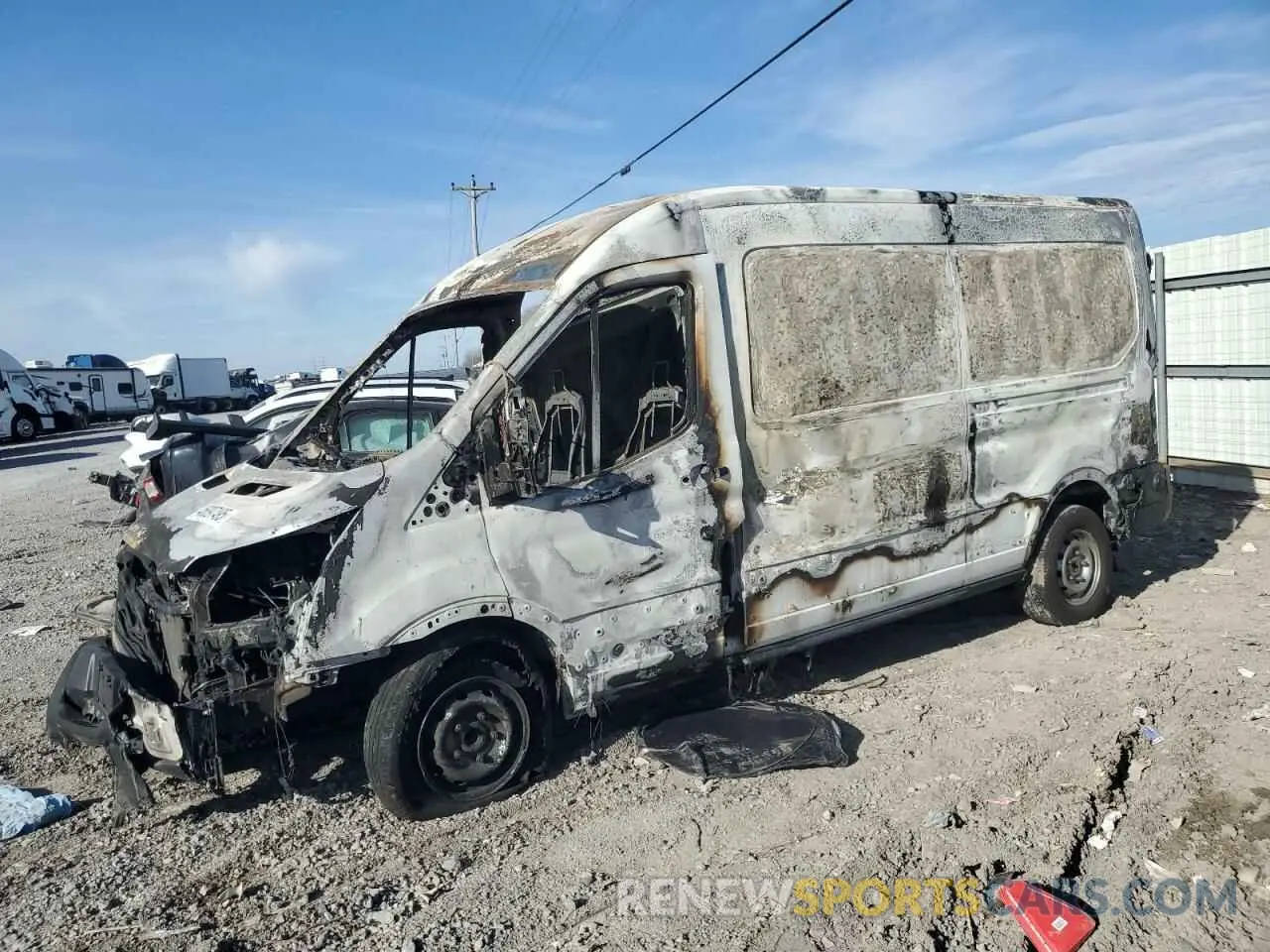 1 Photograph of a damaged car 1FTYR2CM2KKA15478 FORD TRANSIT 2019