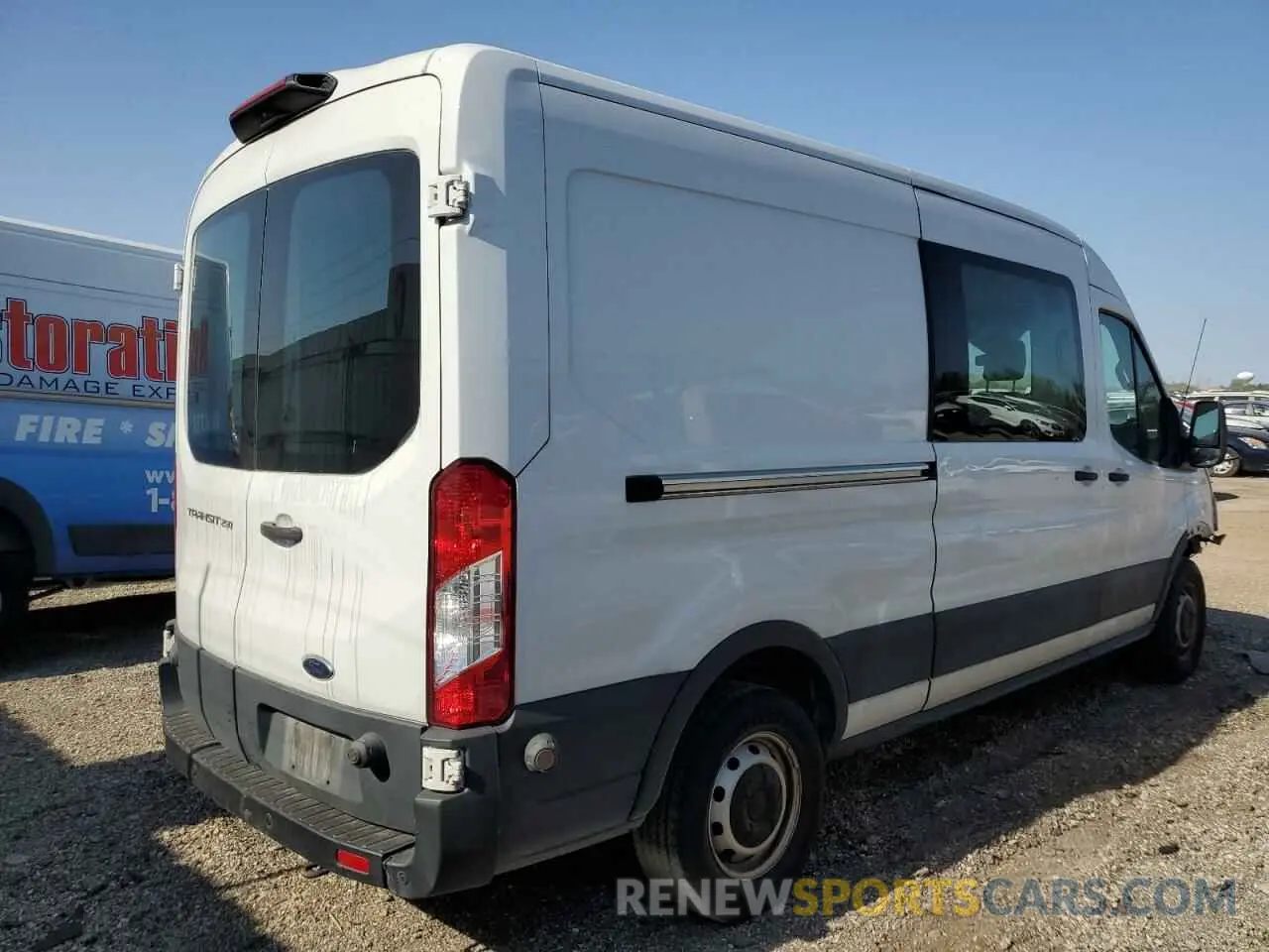3 Photograph of a damaged car 1FTYR2CM2KKB66496 FORD TRANSIT 2019