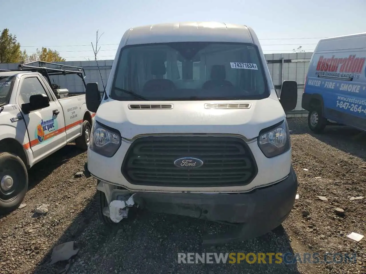 5 Photograph of a damaged car 1FTYR2CM2KKB66496 FORD TRANSIT 2019