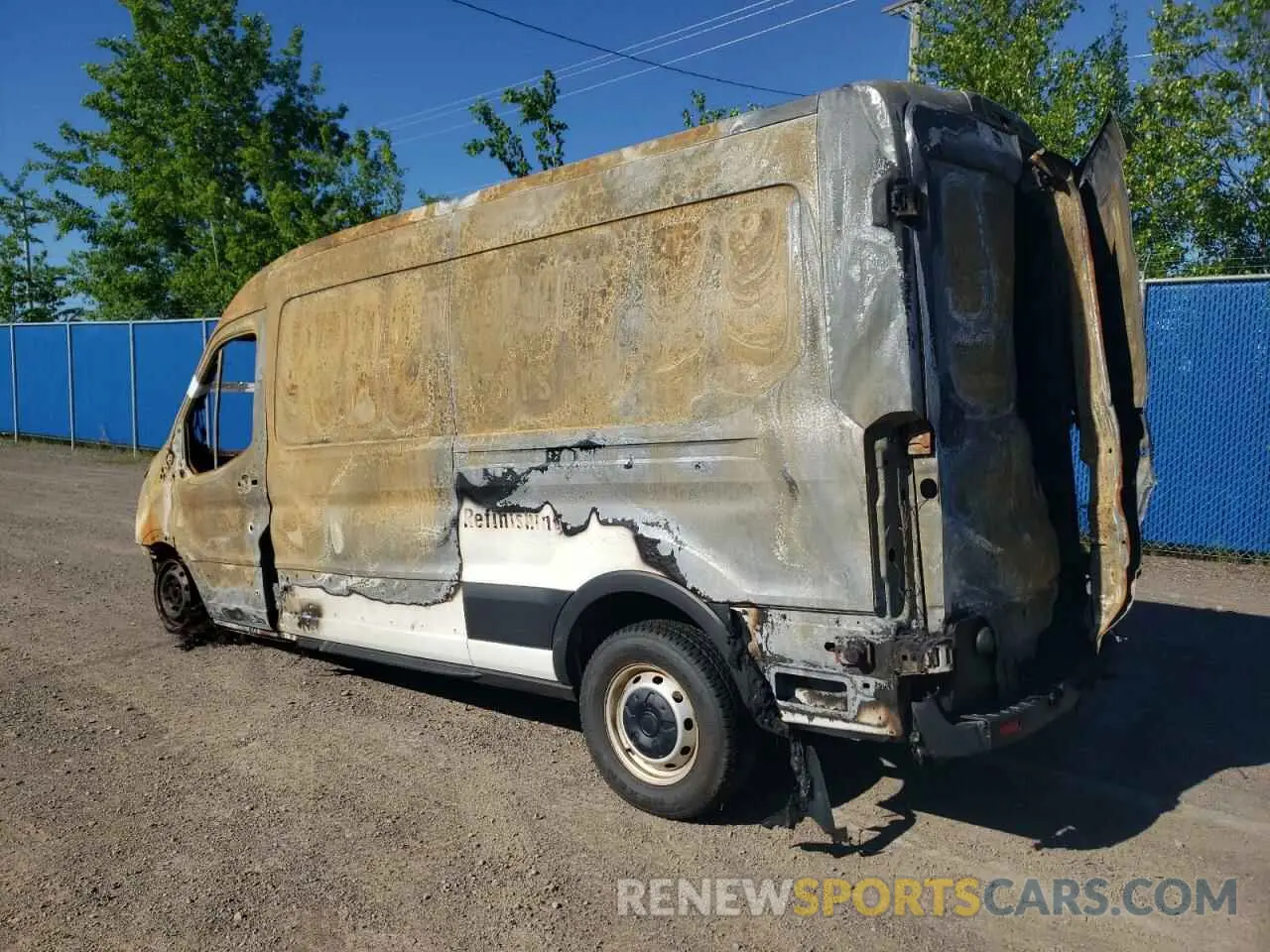 2 Photograph of a damaged car 1FTYR2CM6KKB29791 FORD TRANSIT 2019