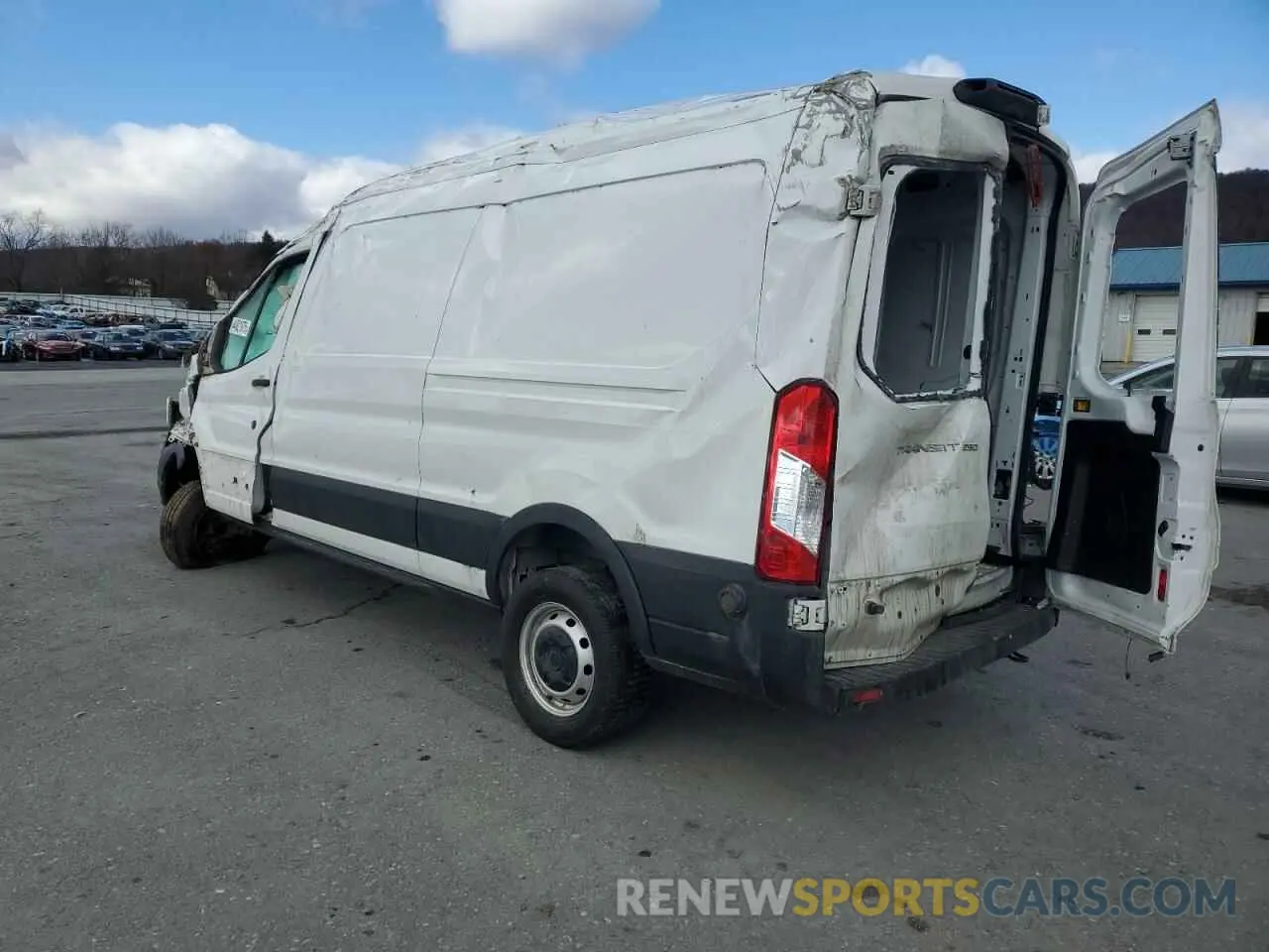 2 Photograph of a damaged car 1FTYR2CM7KKB65988 FORD TRANSIT 2019