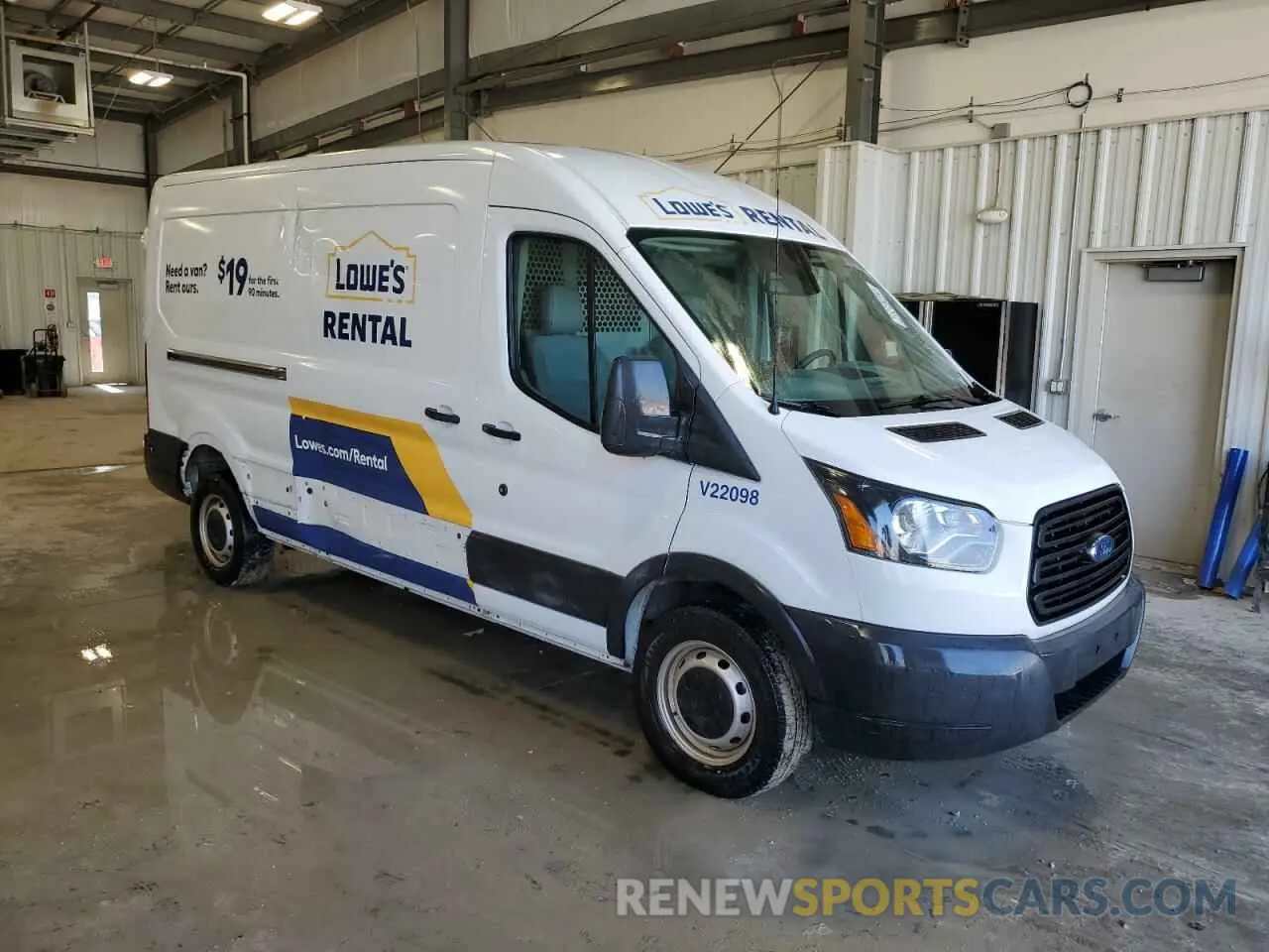 4 Photograph of a damaged car 1FTYR2CM8KKA17574 FORD TRANSIT 2019