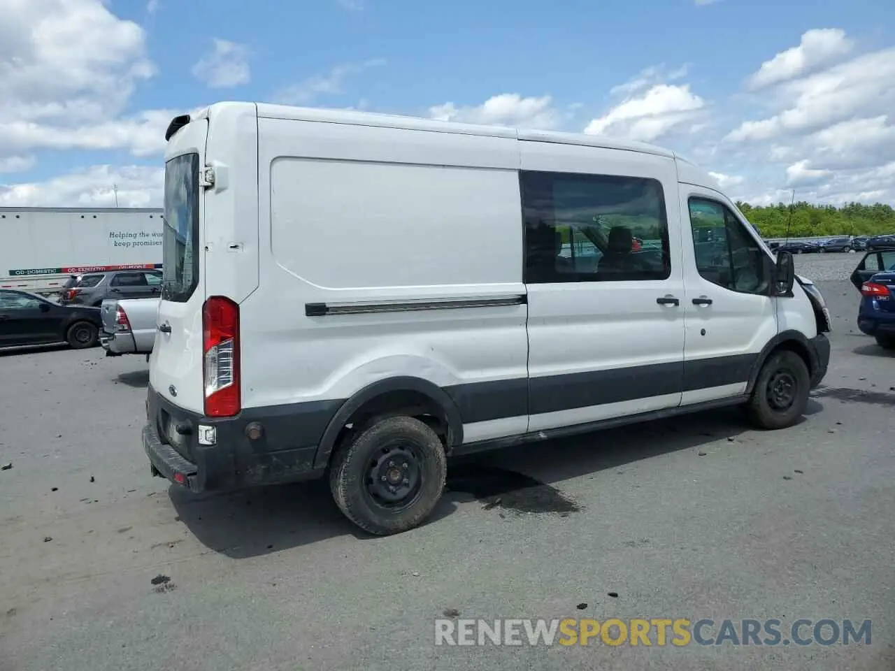 3 Photograph of a damaged car 1FTYR2CM8KKB29971 FORD TRANSIT 2019