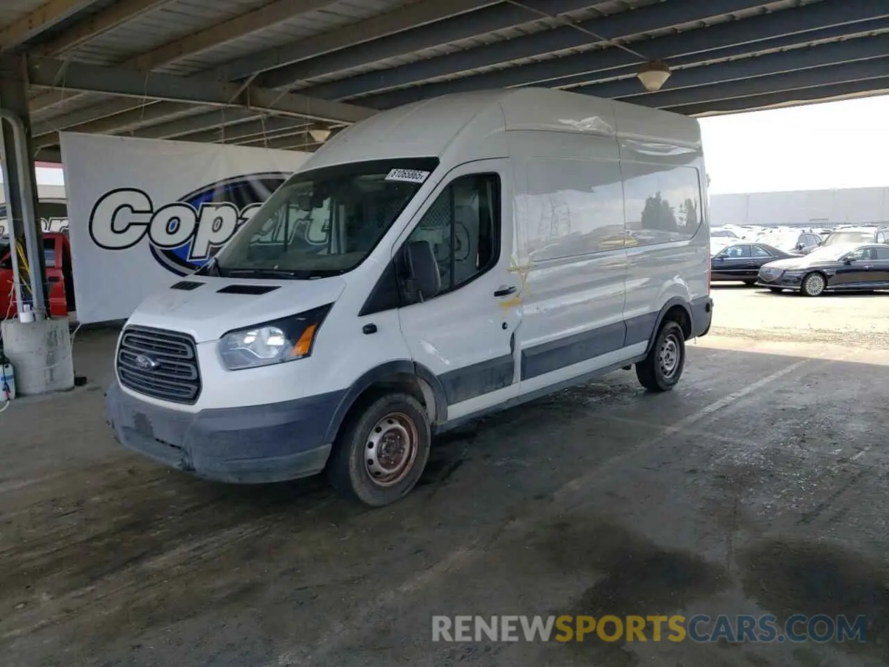 1 Photograph of a damaged car 1FTYR2XG7KKA92447 FORD TRANSIT 2019