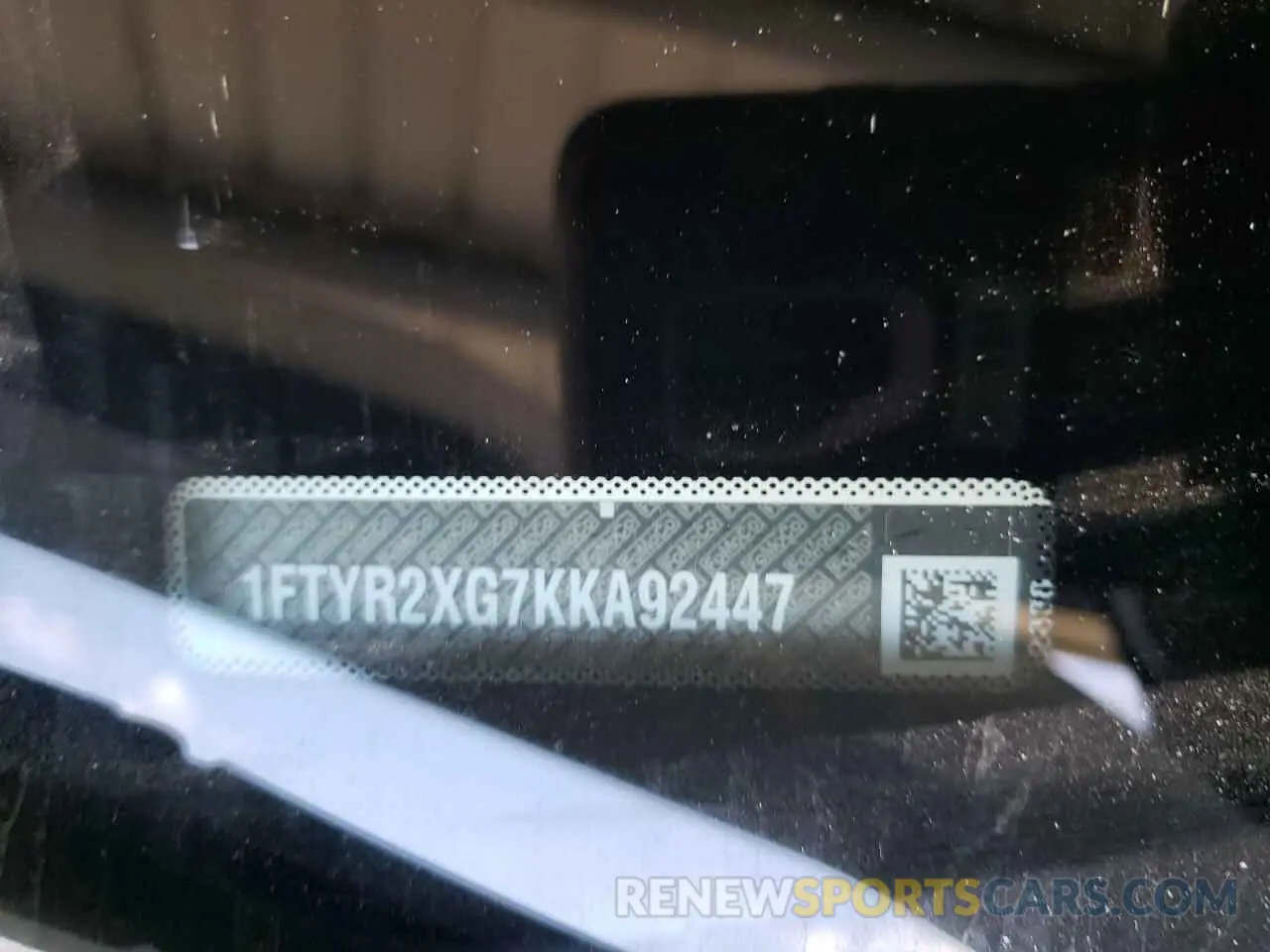13 Photograph of a damaged car 1FTYR2XG7KKA92447 FORD TRANSIT 2019