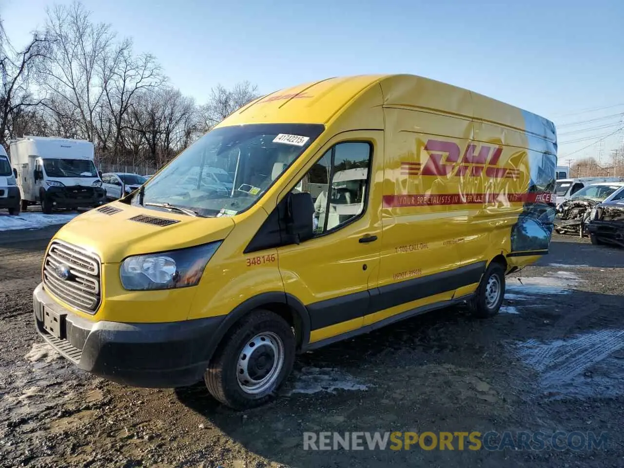 1 Photograph of a damaged car 1FTYR3XM3KKA24867 FORD TRANSIT 2019